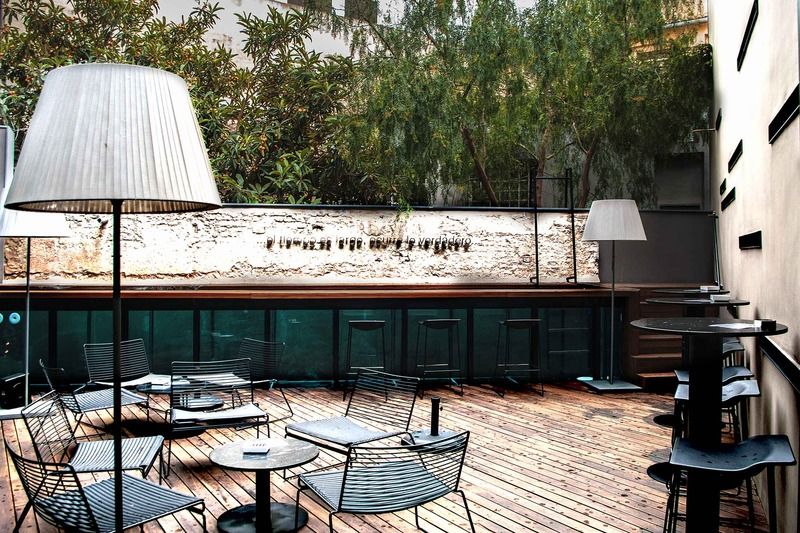 카로 호텔 발렌시아 외부 사진 The terrace of the hotel