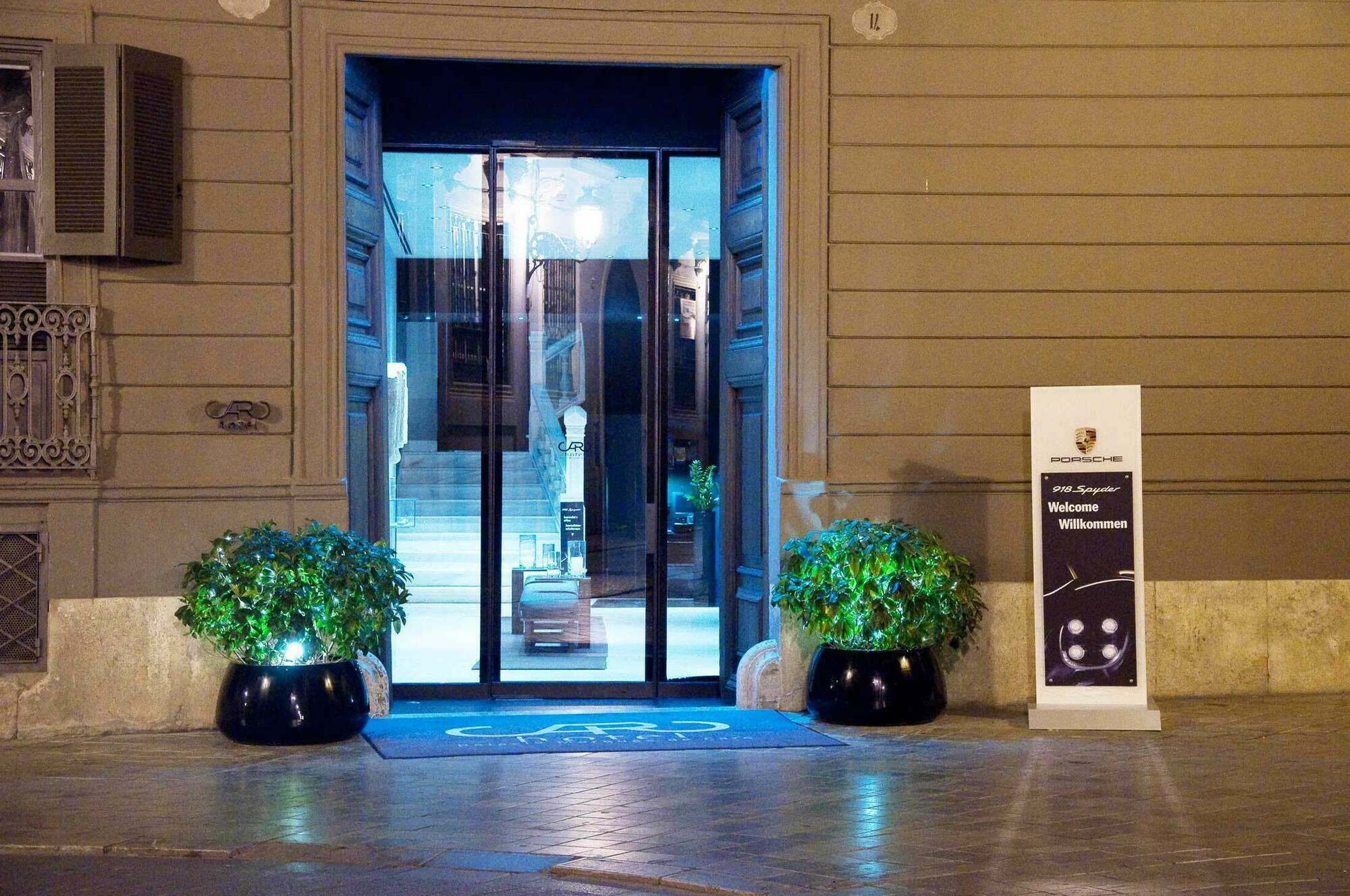 카로 호텔 발렌시아 외부 사진 Entrance to the hotel